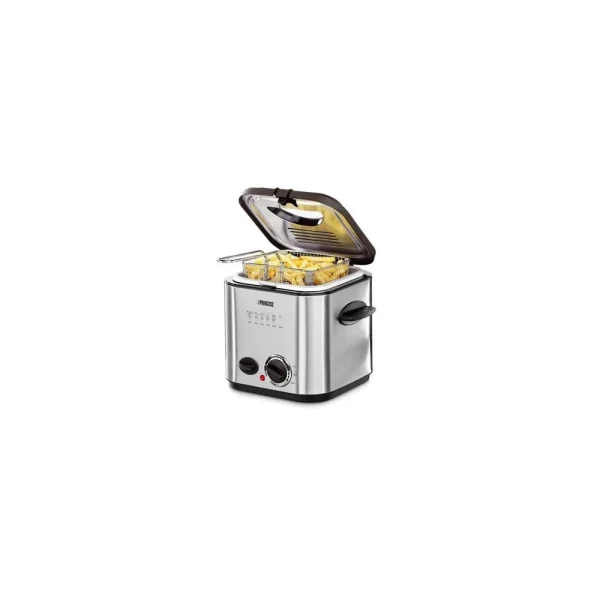 Princess Mini Friteuse Et Fondue 840W Gris 1