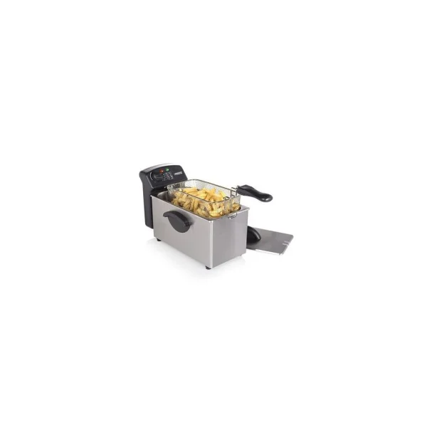 Princess Friteuse électrique En Inox De 3L 2000W Gris 1