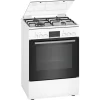 Cuisinière Mixte A 66l 4 Feux Blanc – Hxr39ih20 – BOSCH 10