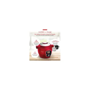 Moulinex Cookeo+ 180 Recettes CE85B510 – Rouge + Lot De 6 Verrines Pour Cookeo … 29