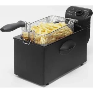 Bestron Friteuse En Noir; Cuve émaillée De 3,5L; Pour 1kg Frites – 2000W 15