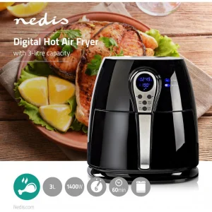 Nedis Air Fryer KAAF111EBK 3 Litres – Noir 17