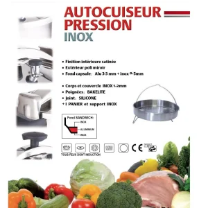 Kitchen Move Cocotte Minute CLASSIQUE En Inox Ø22cm 6L 11