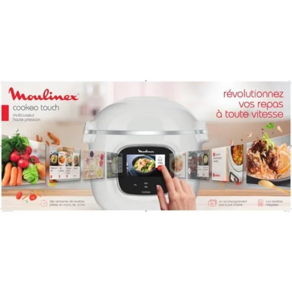 Moulinex Cookeo Touch – CE901100 – 1600 W – Blanc 3