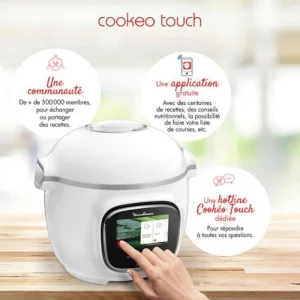 Moulinex Cookeo Touch – CE901100 – 1600 W – Blanc 11