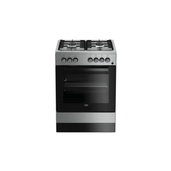 Beko CSE 62110 DX Cuisinière 65L 2900W Gaz Lumière Intérieure Noir 1