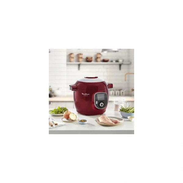 Multicuiseur Intelligent 6l 1600w Rouge – Ce85b510 – MOULINEX 5