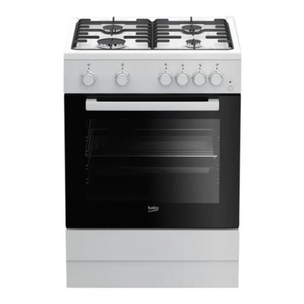 Cuisinière Gaz BEKO FSG62110DWCS 60cm Blanc 1