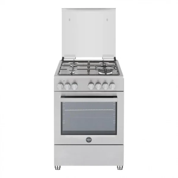 Cuisinière Gaz GERMANIA BA6GX 4 Foyers Inox 1