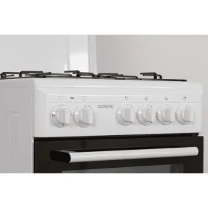 Cuisiniere Gaz OCEANIC OCEACG50GW – 4 Feux – L49,8 XP61 XH 86 Cm – Bla… 13