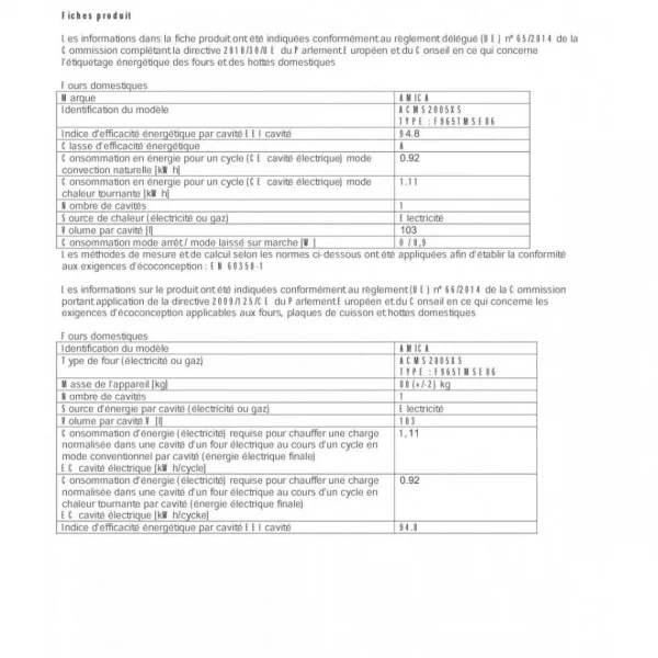 Piano De Cuisson Gaz 103l 5 Feux Inox – Acms2005xs – AMICA 3