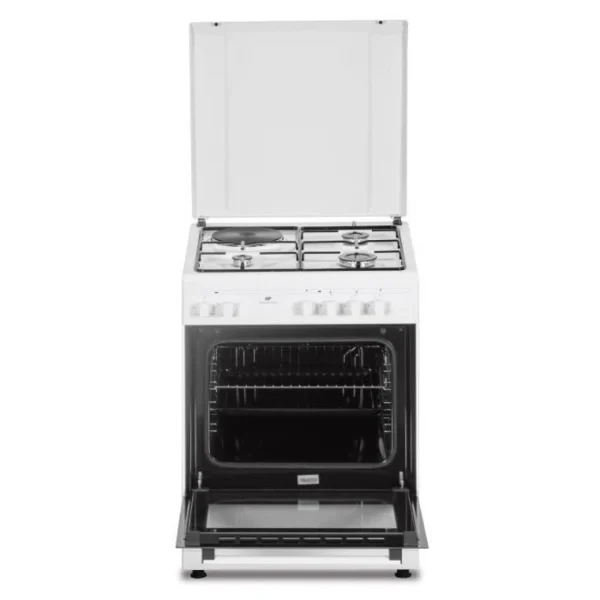 Cuisiniere Mixte CONTINENTAL EDISON CECM60FCW – 3 Feux Gaz + 1 électr… 4