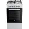 Cuisinière Mixte 60l 4 Foyers Blanc – Fss53000dw – BEKO 7