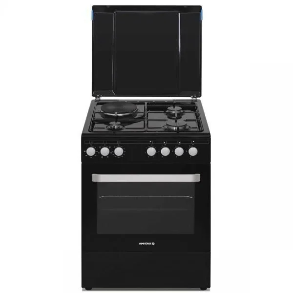 Cuisinière Mixte A 60l 4 Feux Noir – Rme660cmb/e – ROSIERES 4