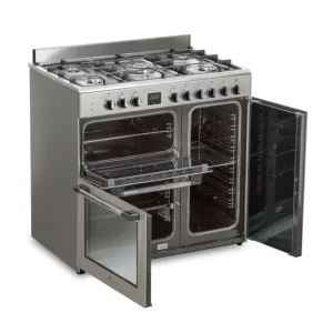 Cuisiniere Piano Gaz 3 Fours Electriques CONTINENTAL EDISON CECP903FIX… 13