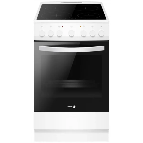 Cuisinière Vitrocéramique 65l 4 Feux Blanc – Facv103b – FAGOR 1