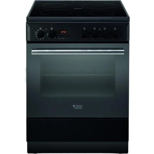 Cuisinière Vitrocéramique Électrique 60L HOTPOINT 60cm, H6VMH60A 1