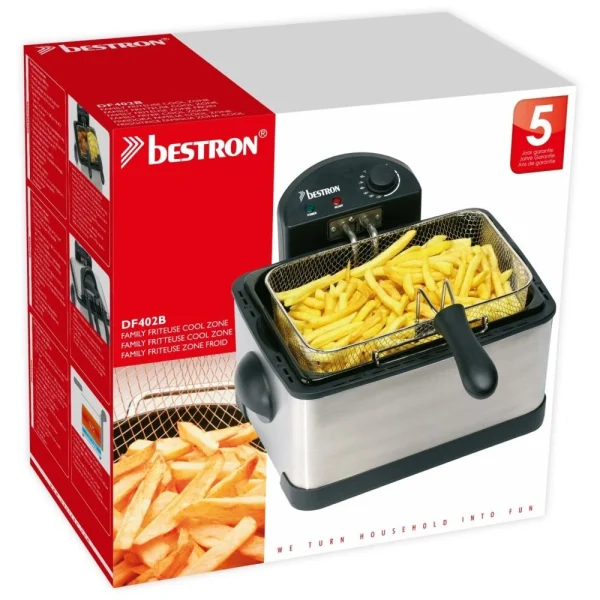 Friteuse 4.5l 2000w – Df402b – BESTRON 3