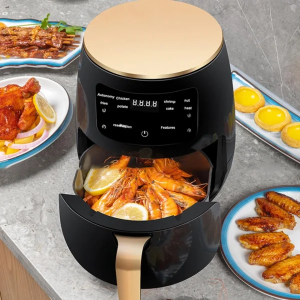 Universal Friteuse à Air Multifonctionnelle, Cuisinière à Fromage Sans Fritur… 4