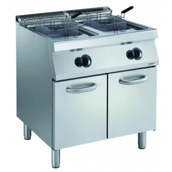 Friteuse à Gaz 700 Mm – 2 X 15 Litres – 28 KW – Combisteel – … 1