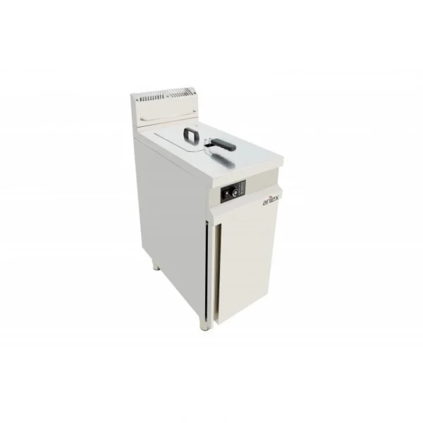 Friteuse à Gaz De 13,5 Litres 11,2 KW – Arilex – Acier Inoxydable 1