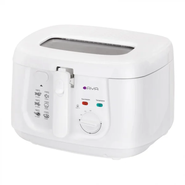 Friteuse AYA DF-165 Blanc Capacité 2,5L 1