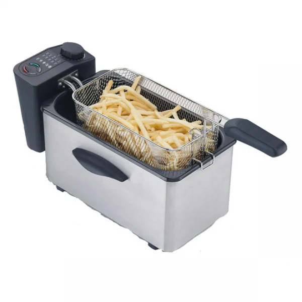 Friteuse COMELEC FR-3070/3071 3 L 2000W Acier Inoxydable 1