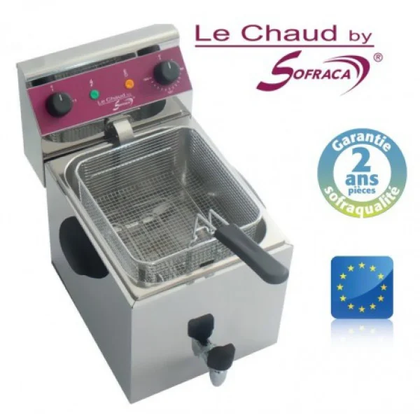 Friteuse électrique à Poser – 8 Litres – Sofraca – 1