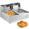 Optex Friteuse électrique Professionnelle 12L 5000W à Double Réservoir En… 55