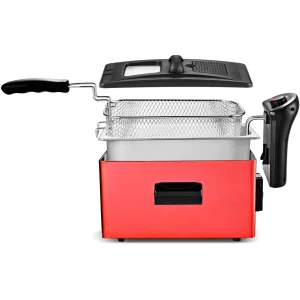 Friteuse Kitchencook 3L 2100W Rouge 12