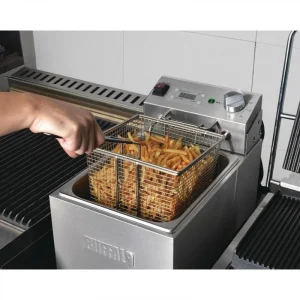 Friteuse Professionnelle à Poser – 5 L – 2,8 KW – Buffalo – 10