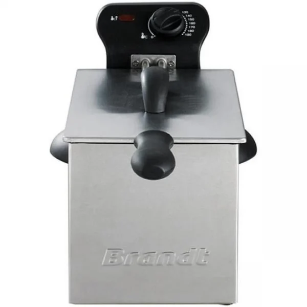 FRITEUSE SEMI PRO 2000W 3L 1KG TH° DEMONTABLE INOX BRANDT – FRI2000 1