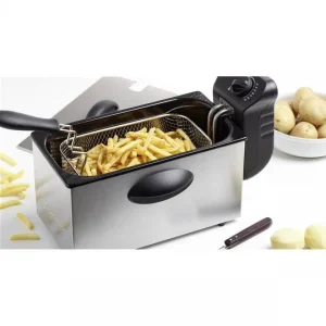 FRITEUSE SEMI PRO 2000W 3L 1KG TH° DEMONTABLE INOX BRANDT – FRI2000 9