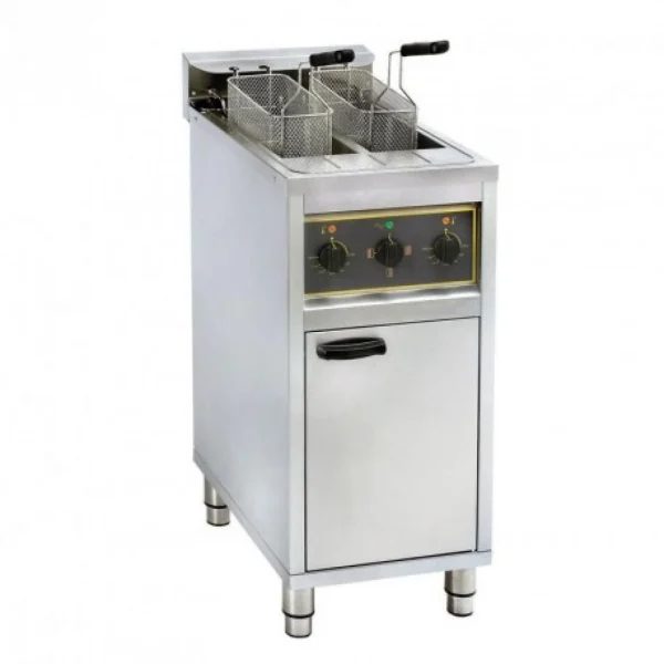 Friteuse Sur Coffre électrique – 2 X 10 Litres – 12 KW – Furnotel – 1