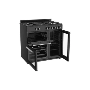 Lagermania La Germania Sm903n Cuisiniere 3 Fours Noire 6