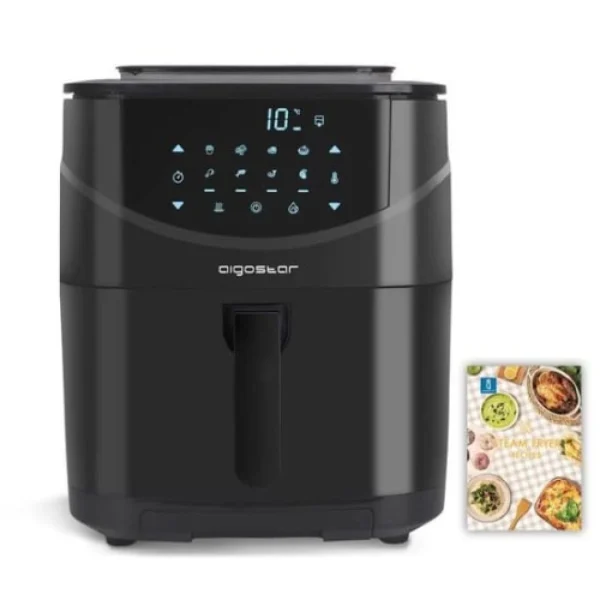 Other Melodia Friteuse 1.7L 220V 1700W Ecran Tactile LED Sans BPA Noir 3