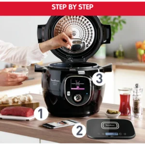 Moulinex Multicuiseur COOKEO+ Connect CE59800 Noir Avec Balance Connectée 16