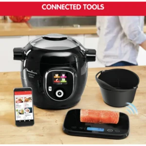 Moulinex Multicuiseur COOKEO+ CONNECT CE858900 + COOKEO EXTRA CRISP EZ150800 24