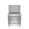 Piano De Cuisson LA GERMANIA TU85C21DX/B Inox 7