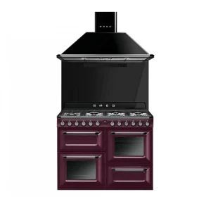 Piano De Cuisson SMEG TR4110RW1 7 Foyers Bordeaux 13