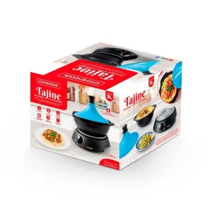 Tajine électrique Avec Pot En Terre Cuite 3l K-jine Bleu Kitchencook 15