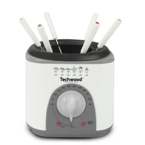 TECHWOOD Mini Friteuse Et Appareil A Fondu – 950 W – Blanc 11