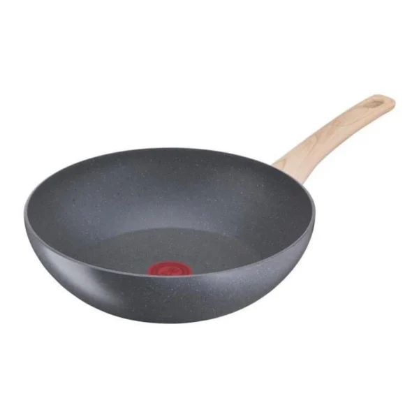 TEFAL G2661902 NATURAL FORCE Poele Wok 28 Cm, Revetement Antiadhesif M… 1